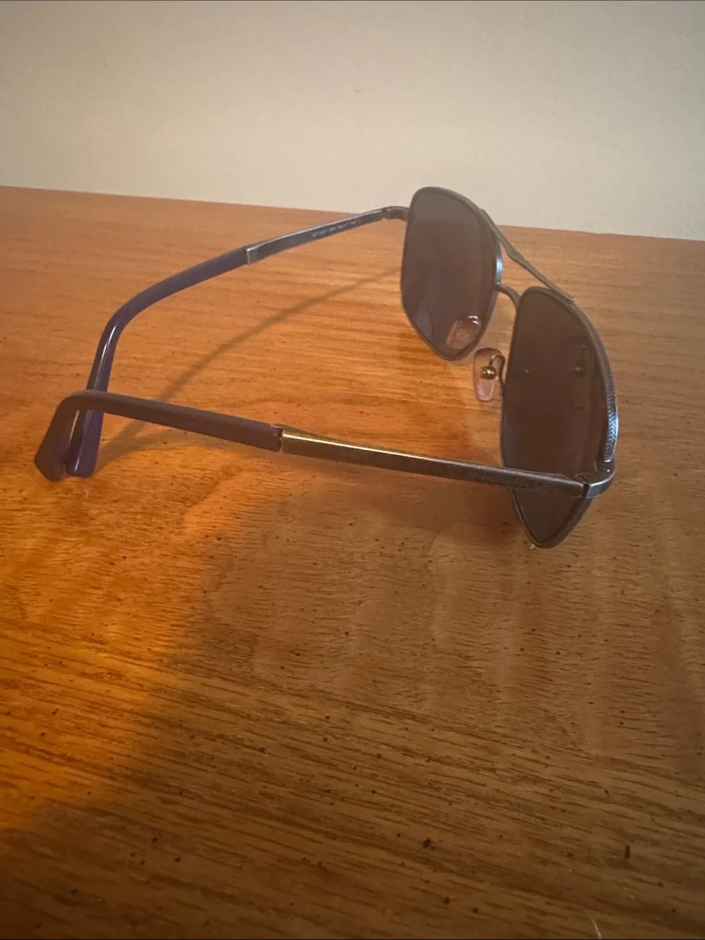 Ermenegildo Zegna Black/Gray Lens Metal Frame Sunglasses with original case